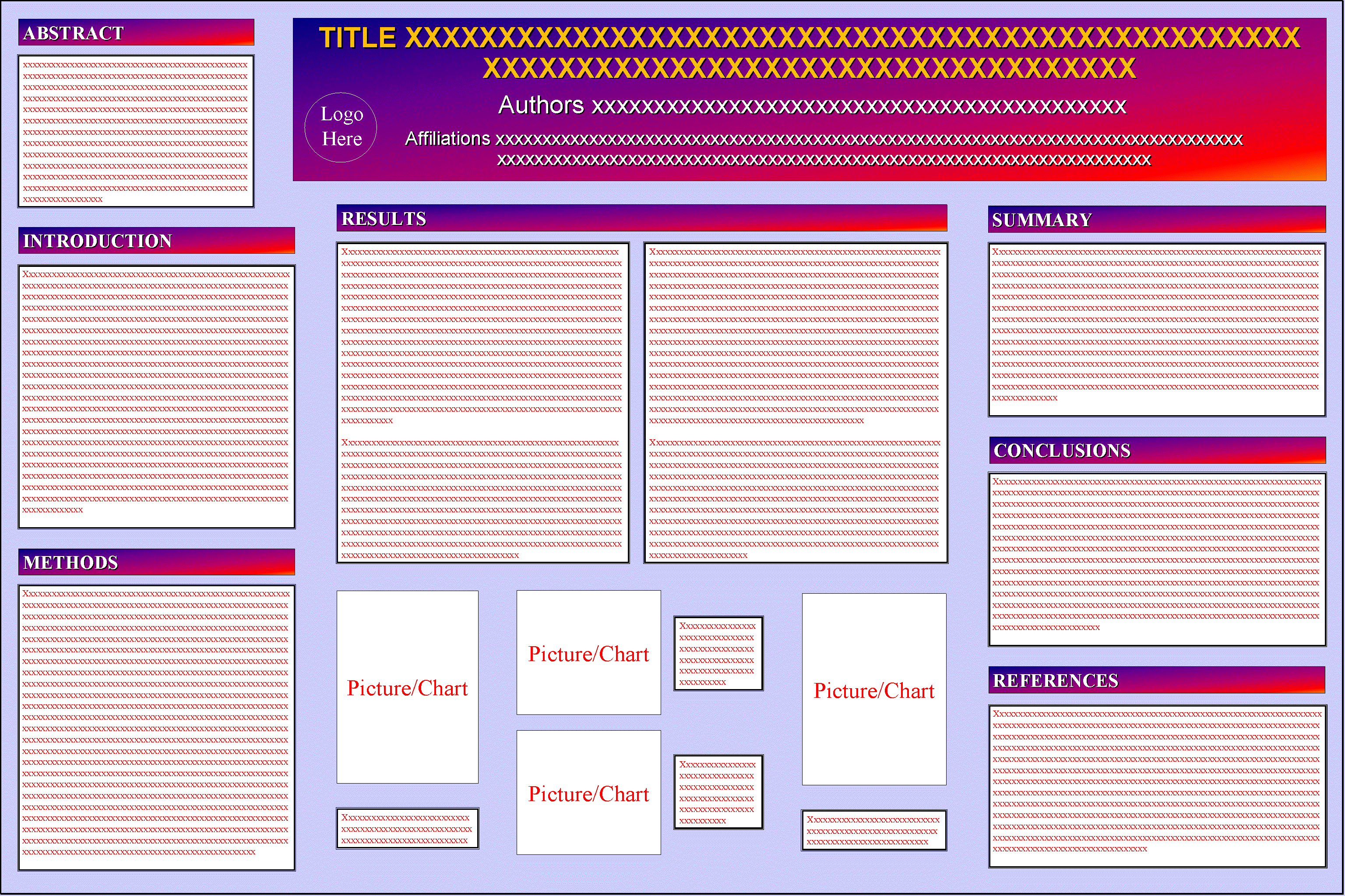 How To Make A Poster Template In Powerpoint